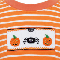 Halloween Orange Stripe Knit T-Shirt