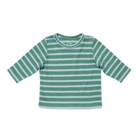 Edward Baby T-Shirt Forest Stripe