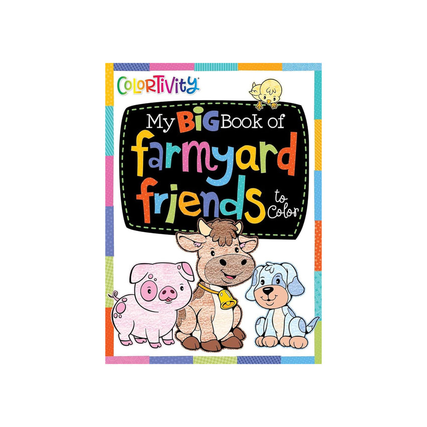 My Big Book Farmyard Friends to Color