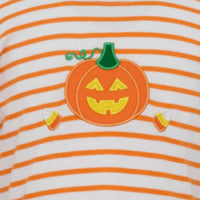 Trick or Treat Orange and White T-Shirt