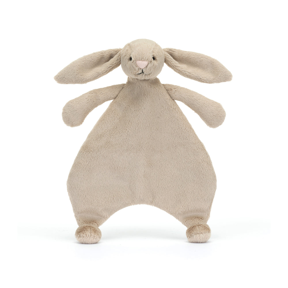 Bashful Beige Bunny Comforter