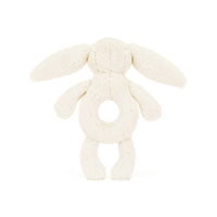 Bashful Cream Bunny Rattle