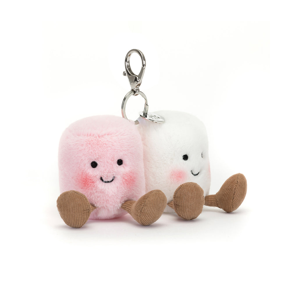 Amuseables Pair of Marshmallows Bag Charm