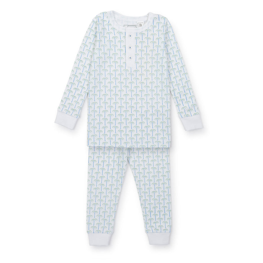 Jack Pacific Palms Blue Pajamas