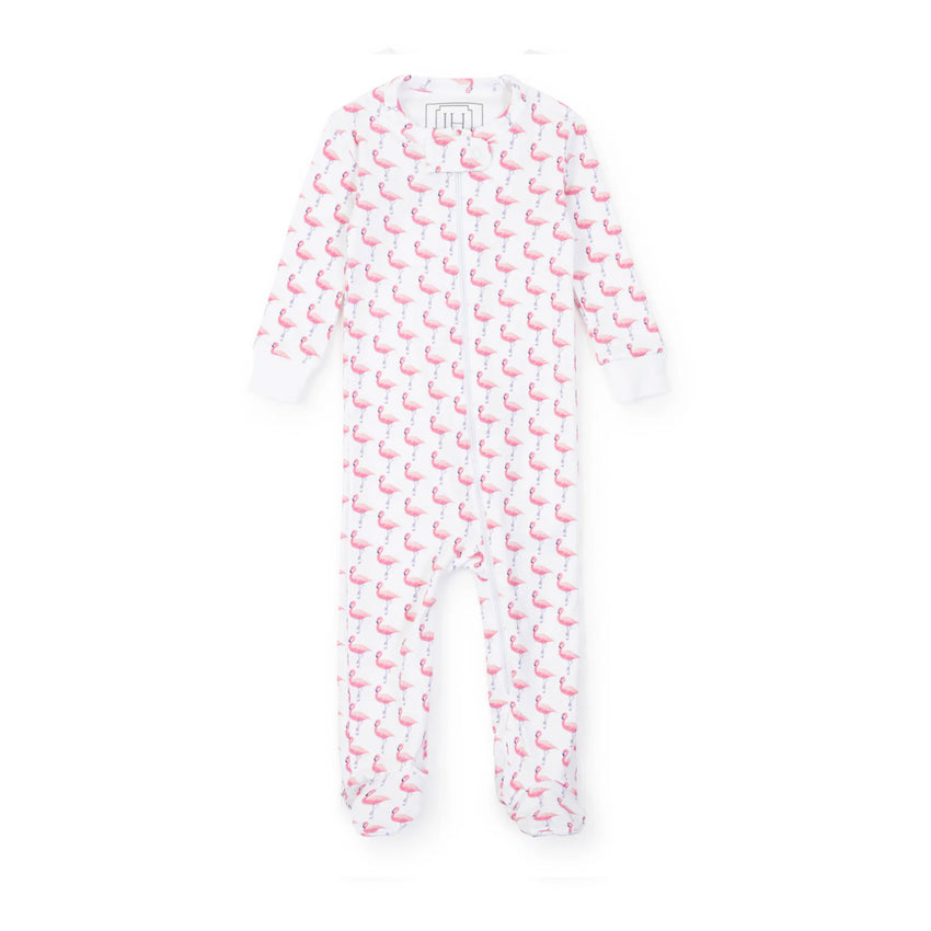 Parker Fab Flamingo Zipper Jammies