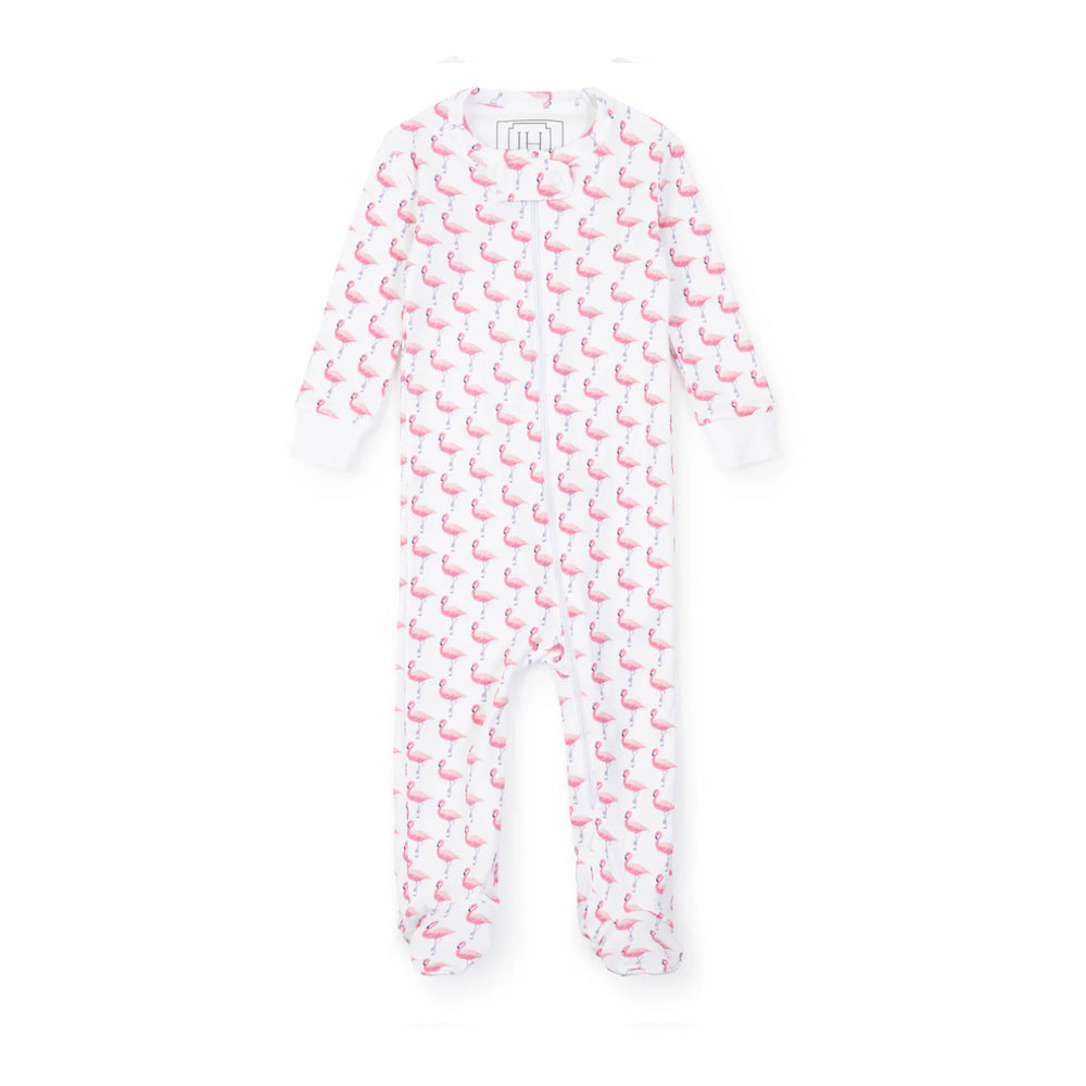 Parker Fab Flamingo Zipper Jammies