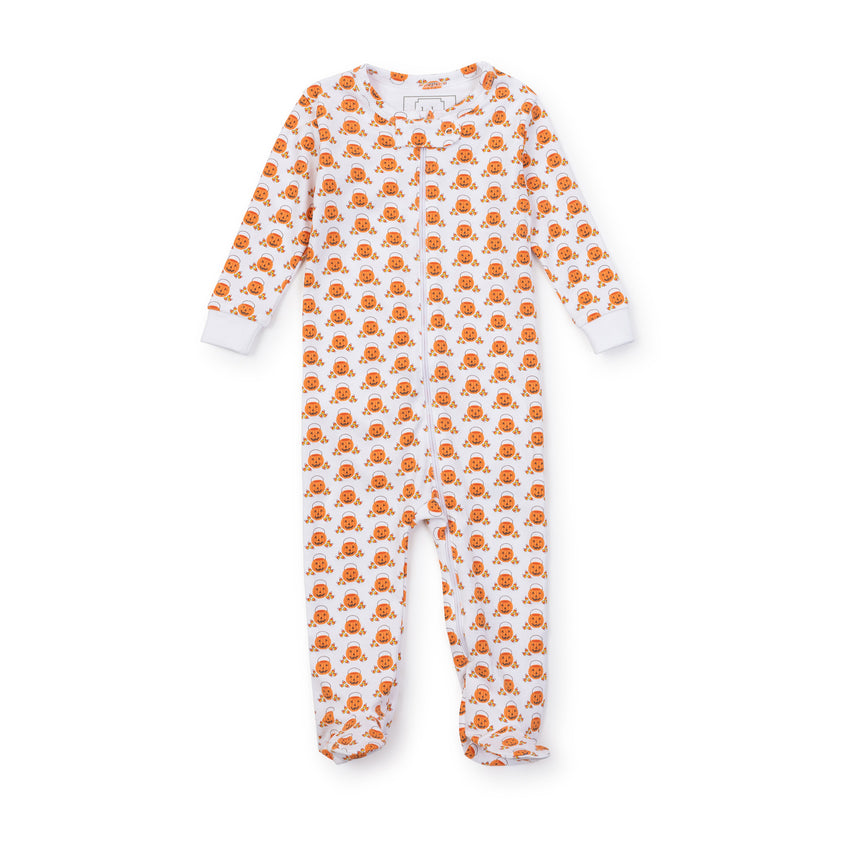 Parker Trick or Treat Zipper Footie