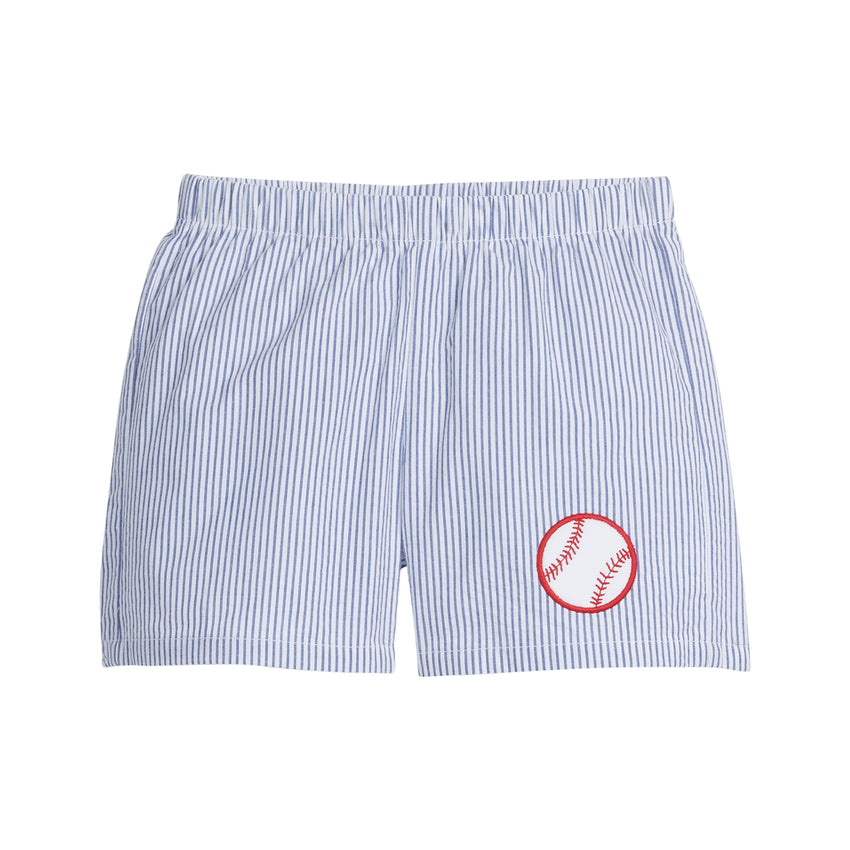 Baseball Applique Basic Short