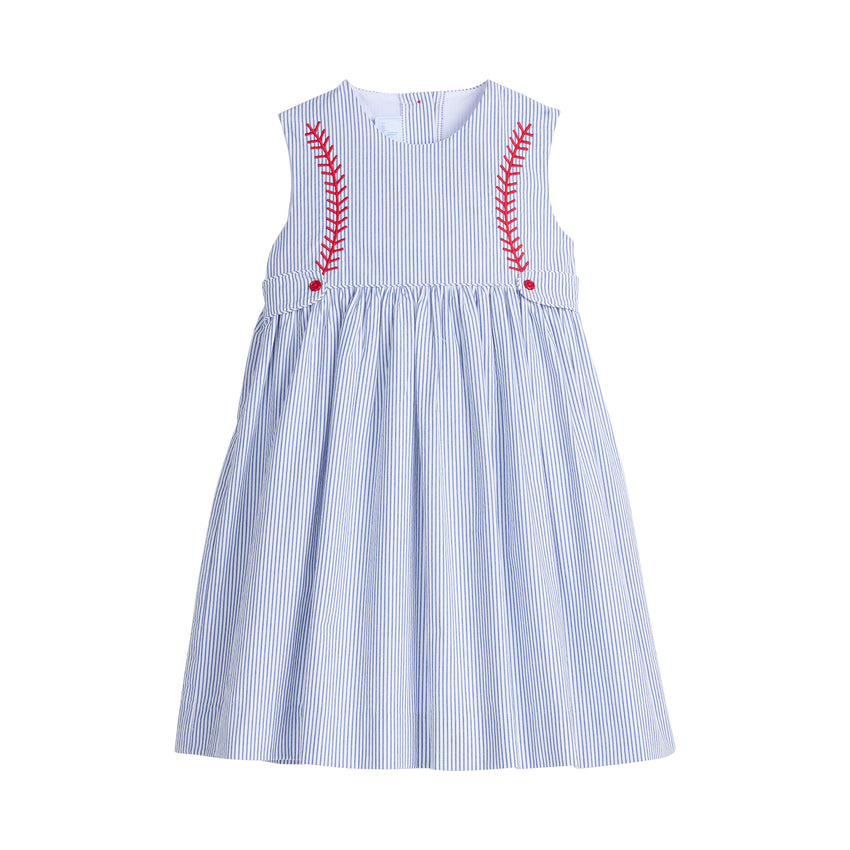 Button Tab Baseball Nantucket Dress