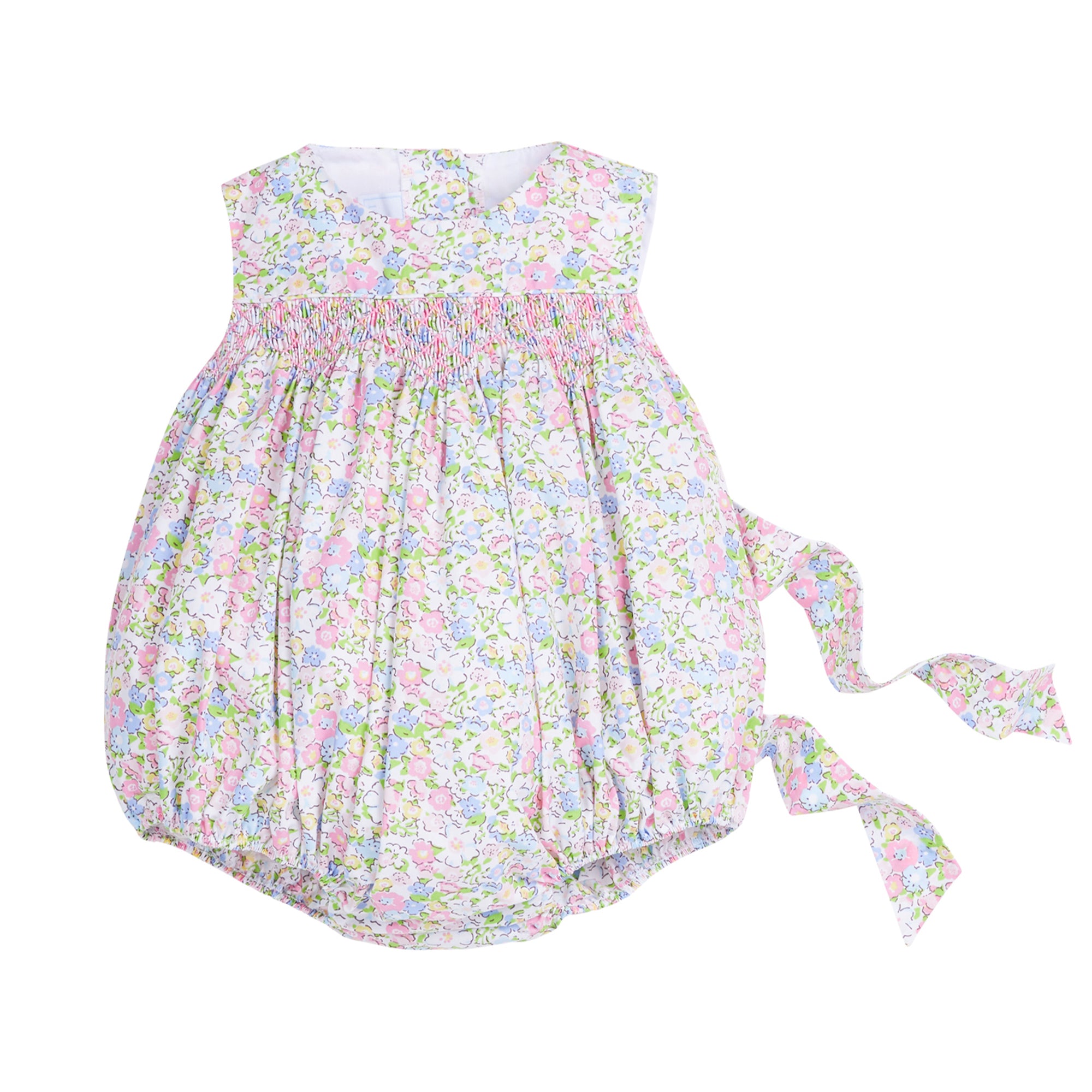 Cheekwood Floral Smocked Bubble