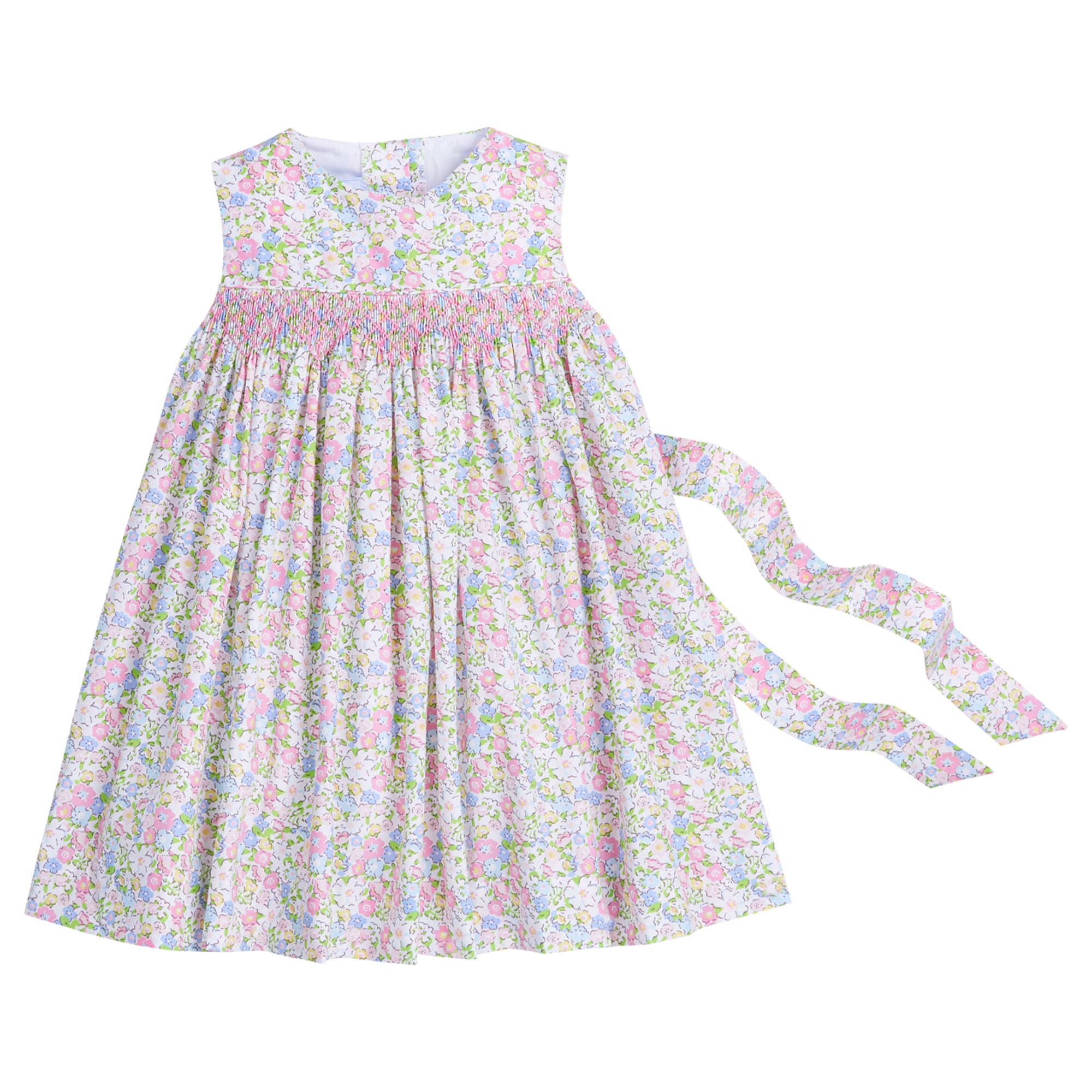 Cheekwood Floral Smocked Dress