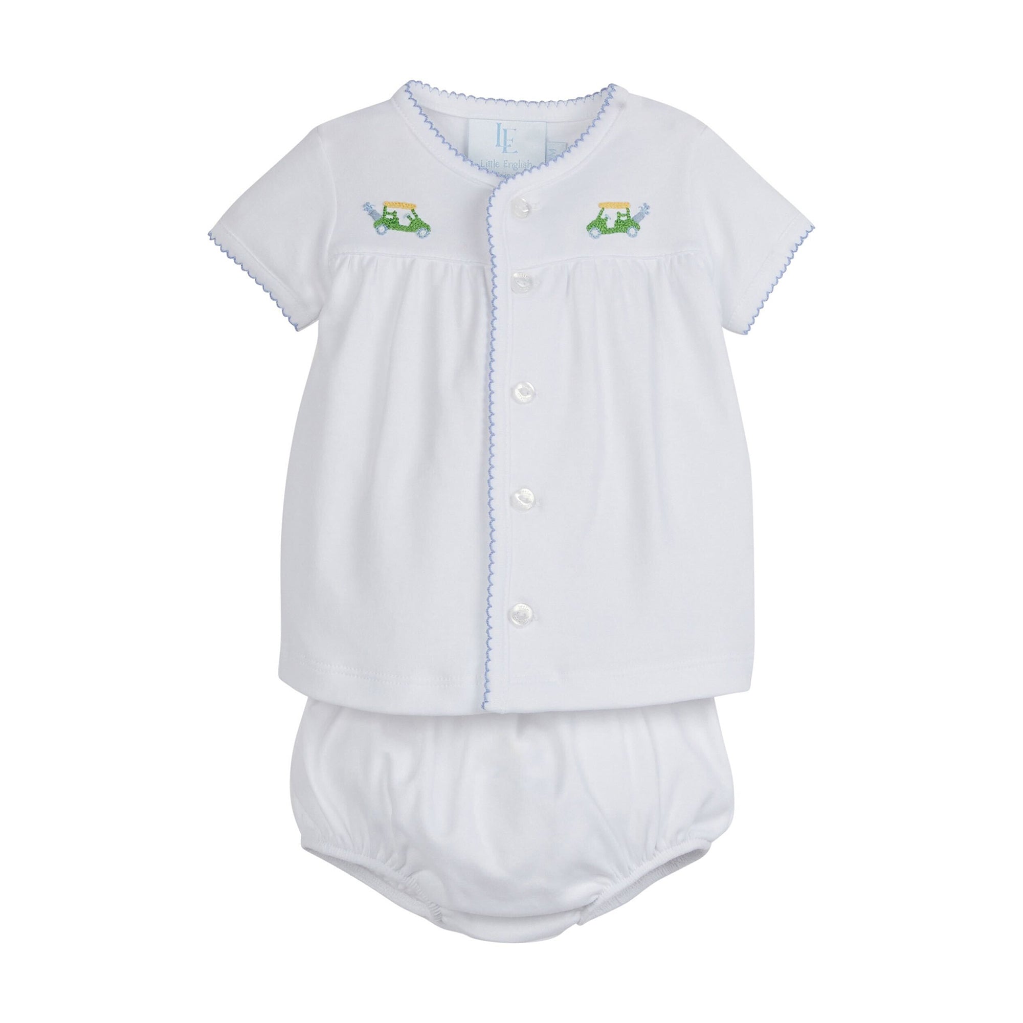 Golf Cart Pinpoint Layette Set