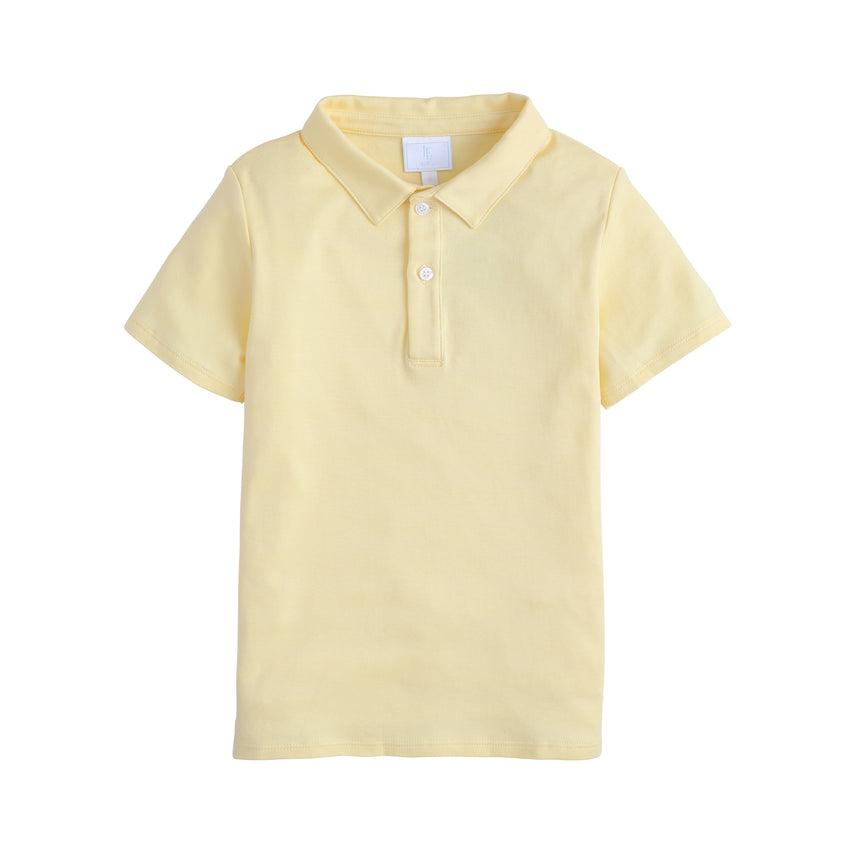 Yellow Short Sleeve Polo