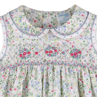 Berry Bouquet Smocked Dress in Lilac