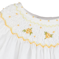 Classic Embroidery Feston Bubble Yellow