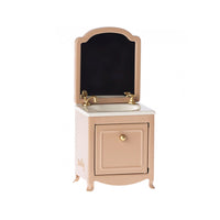 Mouse Dark Powder Dresser w/Sink and Mirror