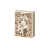 Mouse Sleepy Wakey Baby Matchbook Rose