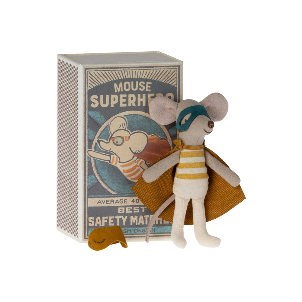 Mouse Super Hero Little Brother in Matchbox