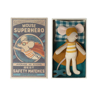 Mouse Super Hero Little Brother in Matchbox