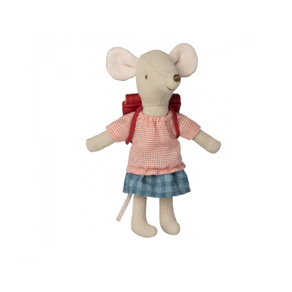 Tricycle Mouse Big Sister with Bag Red