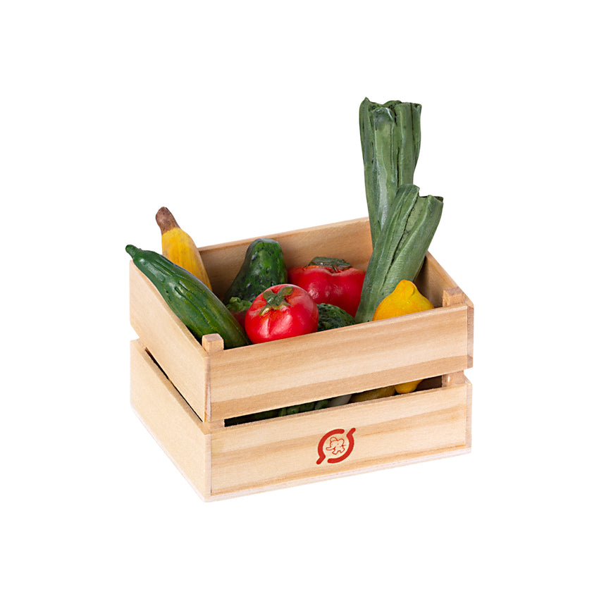 Veggies and Fruits Crate Set