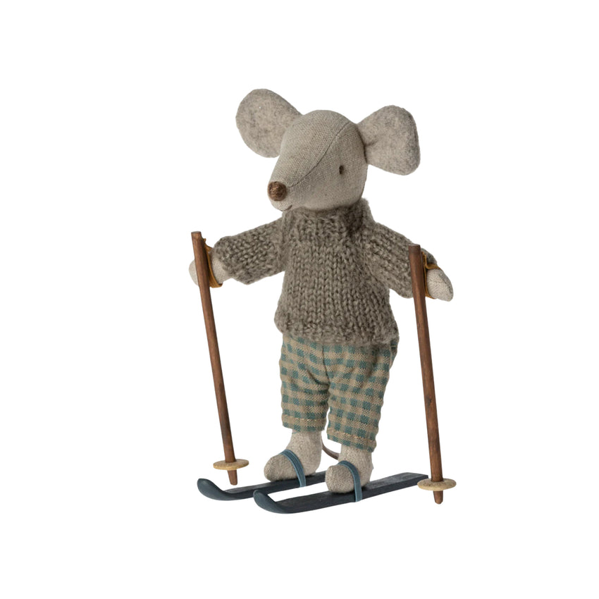 Big Brother Winter Mouse with Ski Set