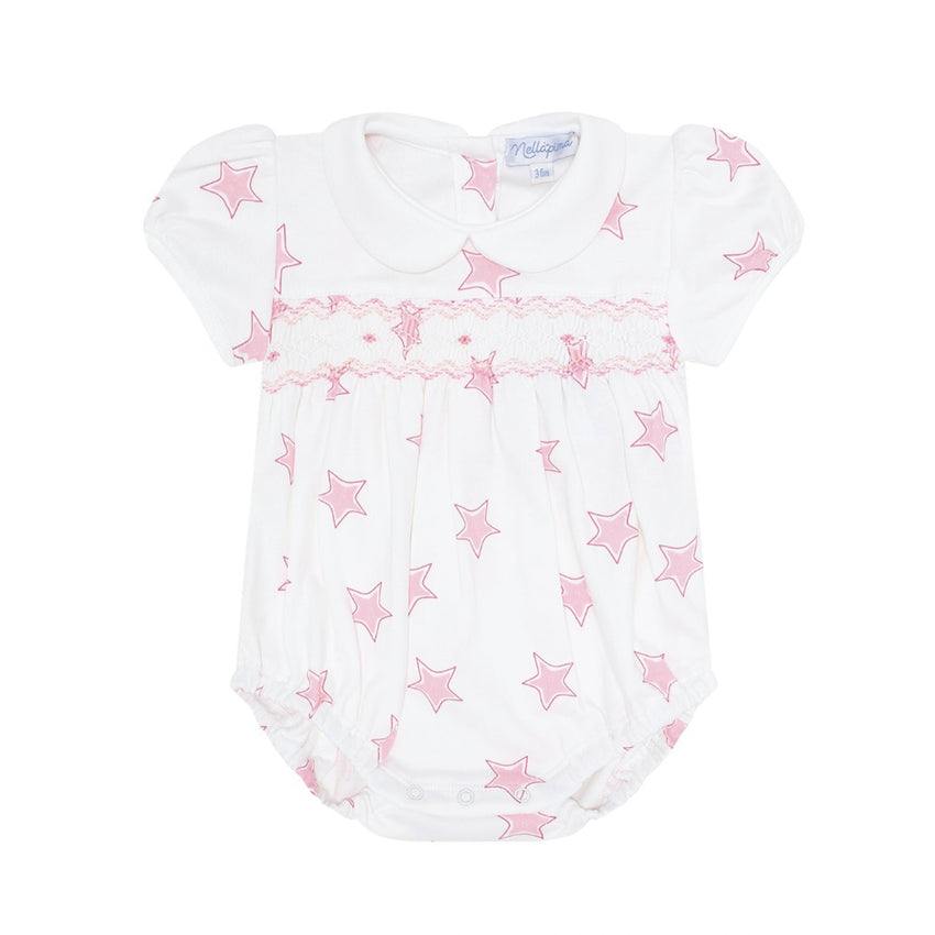 Pink Stars Print Bubble