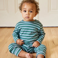 Andy Baby Leggings Forest Stripe