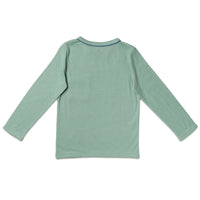 Edward T-Shirt Sage Color Block