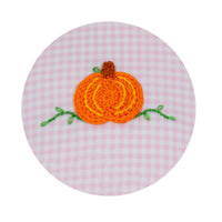 Pumpkin Pink Knit Gingham Bloomer Set