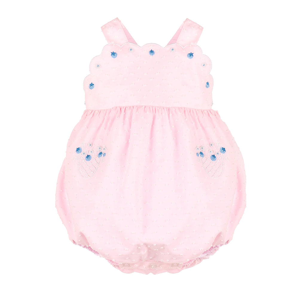 Berry Wedgewood Pink Sunsuit