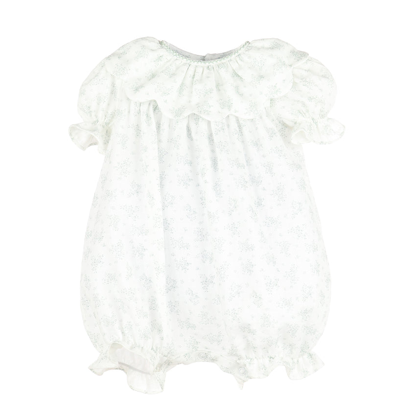 Cuddle Cotton Playsuit Green