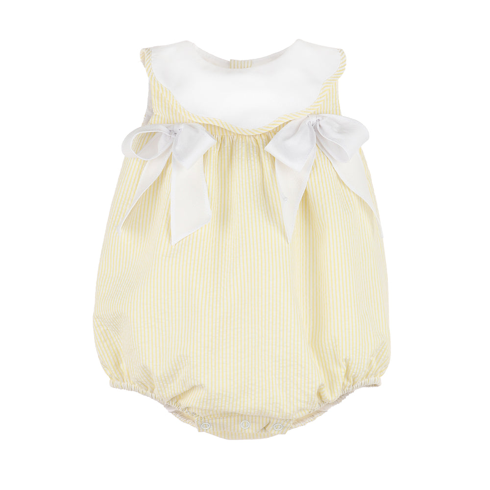 Sugarbaker Baby Yellow Bow Bubble