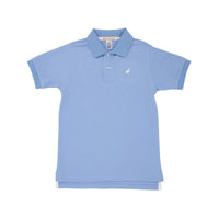 Prim and Proper Beale Street Blue Polo