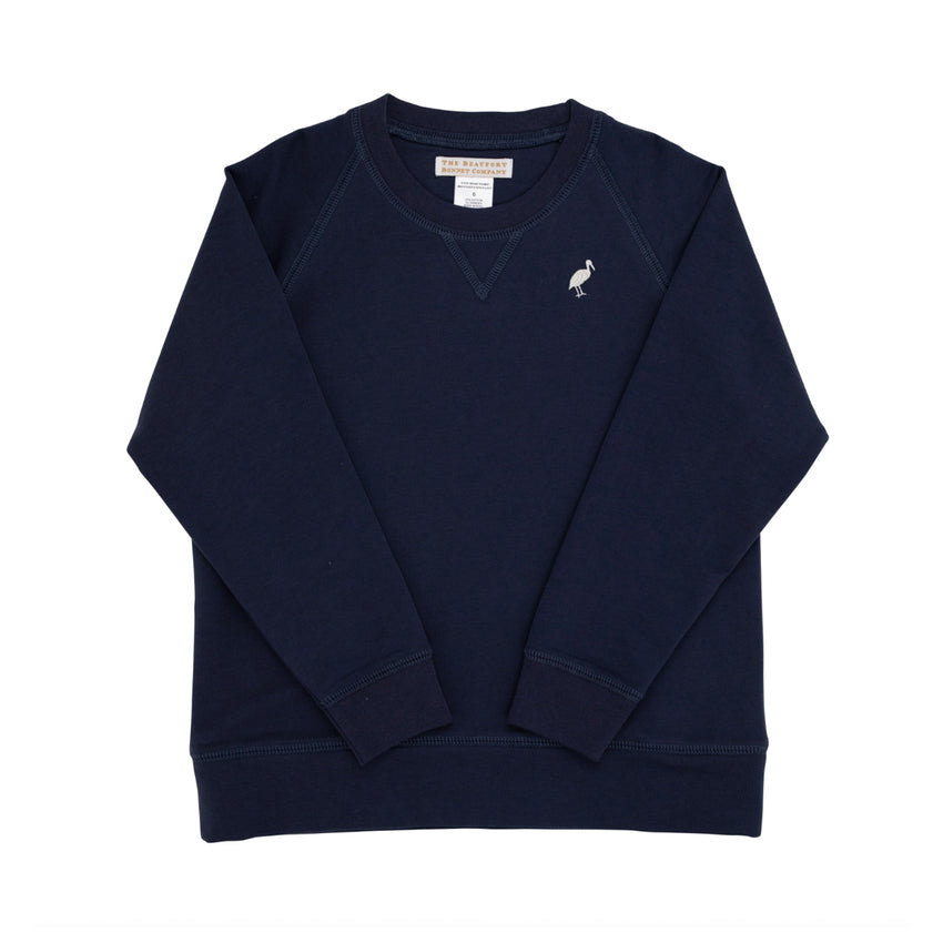 Cassidy Crewneck in Nantucket Navy