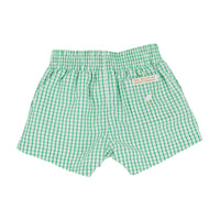 Kiawah Green Windowpane Sheffield Shorts