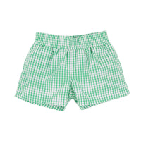 Kiawah Green Windowpane Sheffield Shorts