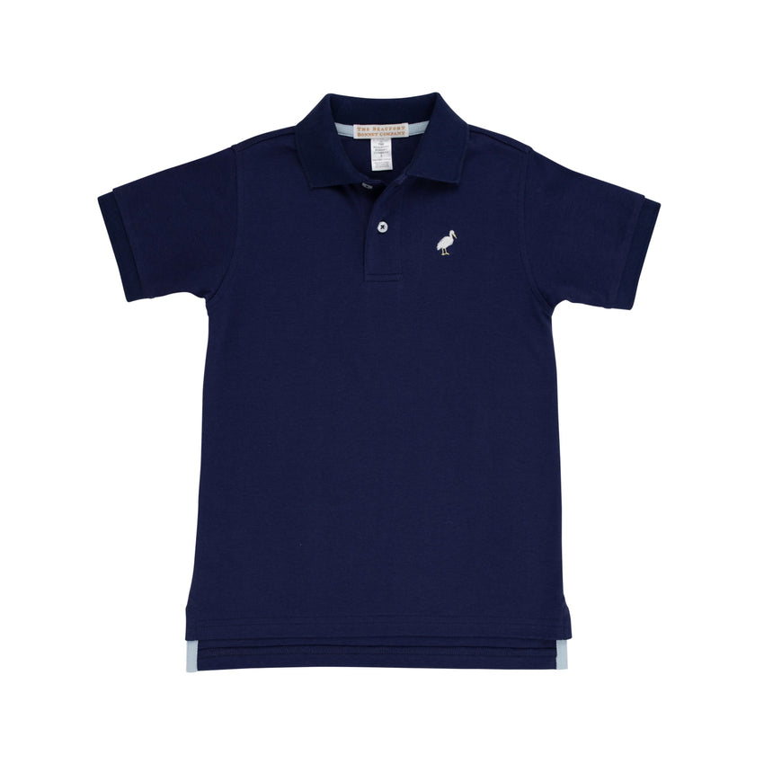 Prim and Proper Polo Navy