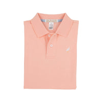 Prim and Proper Pompano Peach Polo