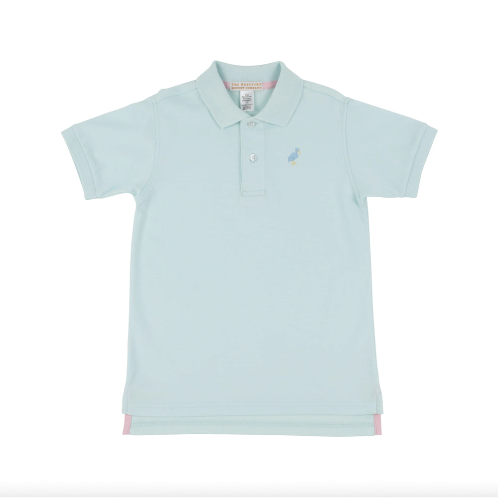 Prim and Proper Sea Island Sea Foam Polo