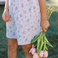 Bea Floral Swiss Dot Dress