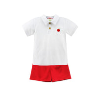 Farristown Apple Knit Polo