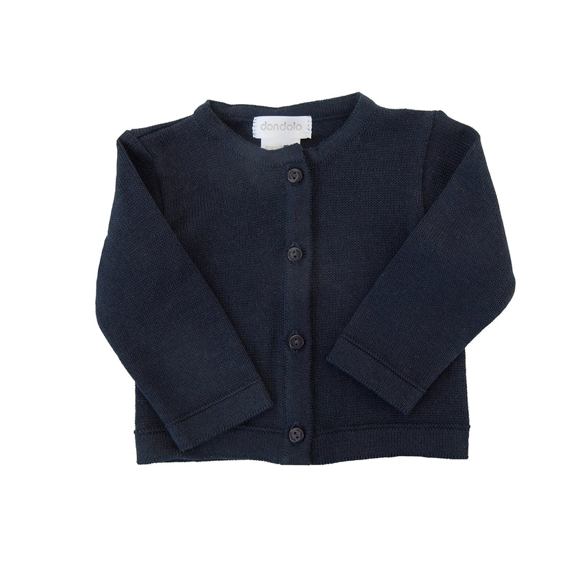 Navy Cardigan Sweater