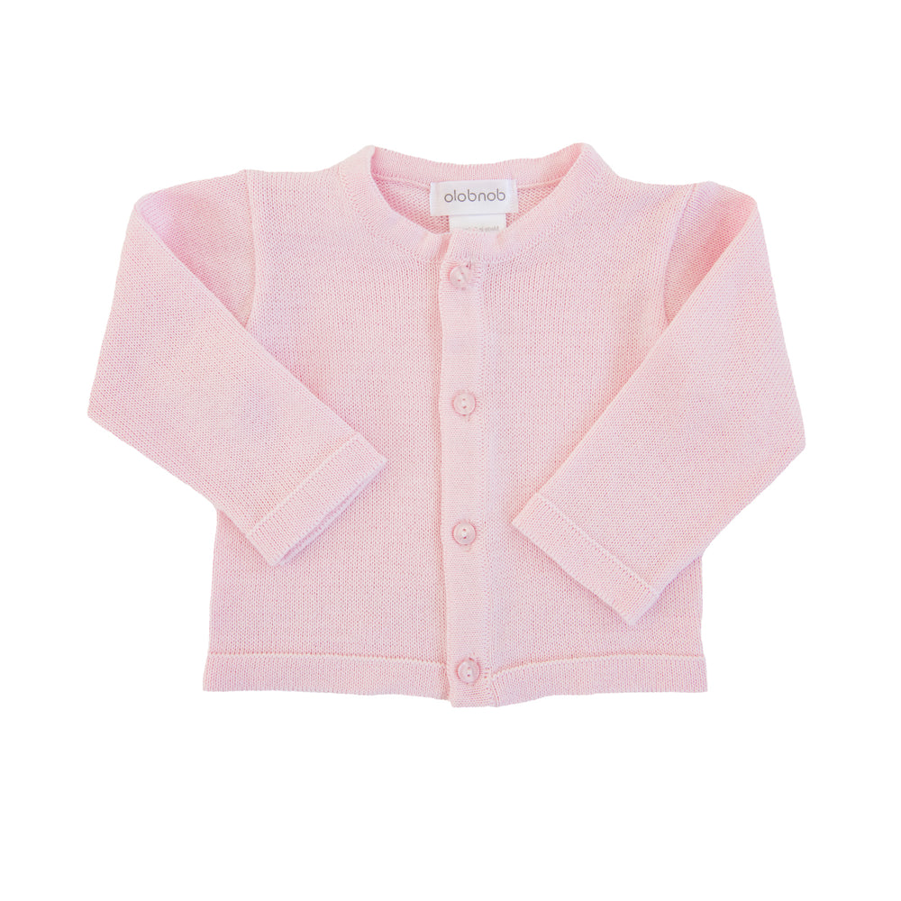 Light Pink Cardigan Sweater