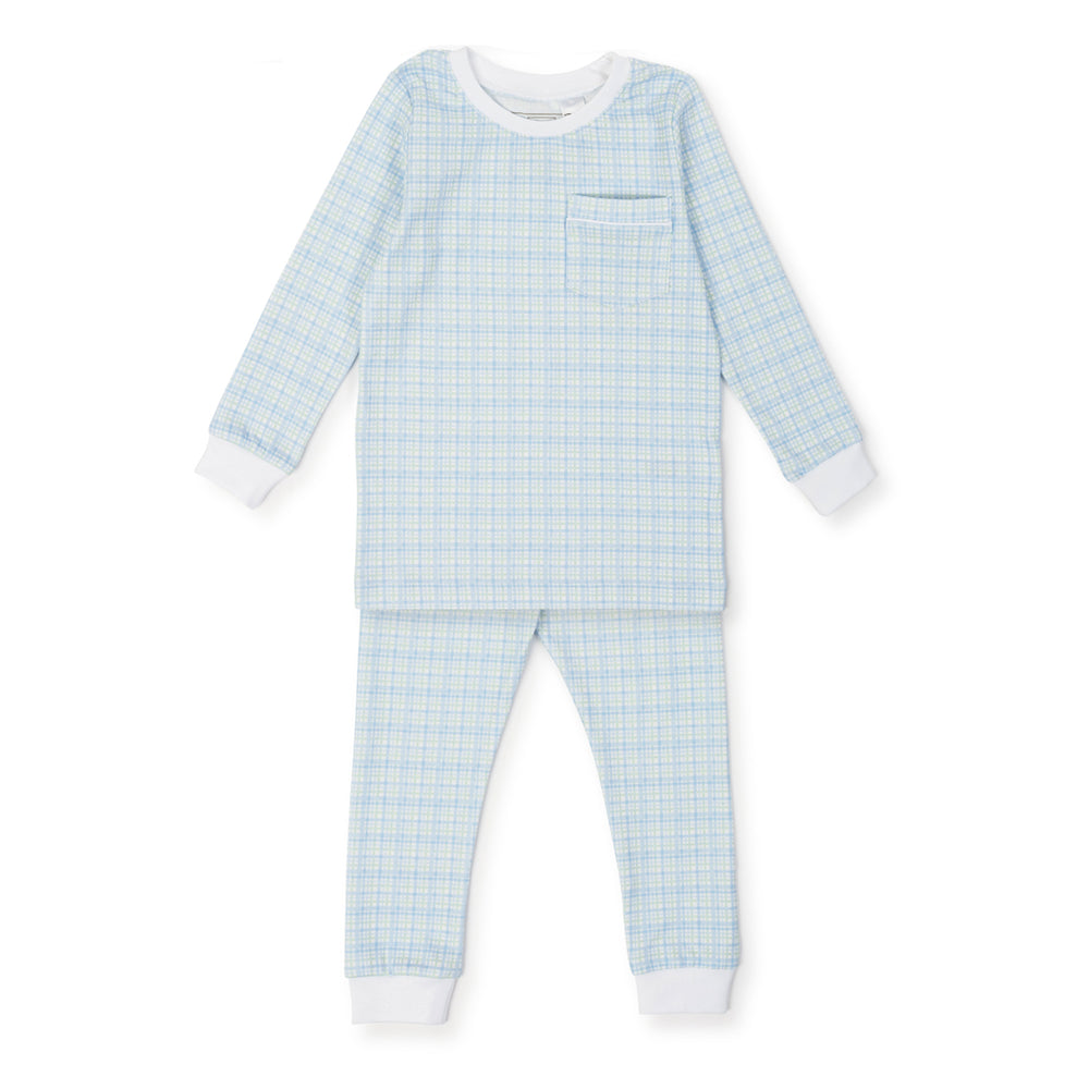 Bradford Blue Striped Pajamas – Peaches