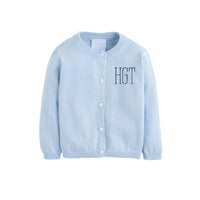 Light Blue Essential Cardigan Sweater