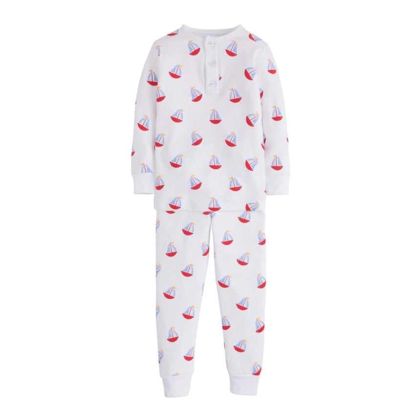 Seas The Day Sailboat Jammies