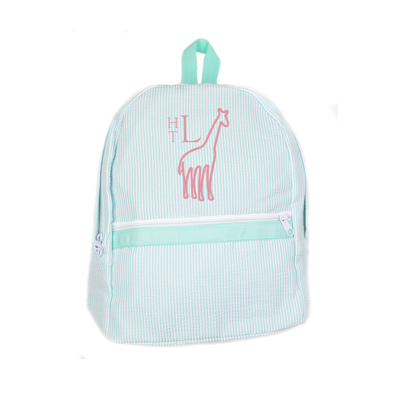Monogram Backpack Monogram School Bag Personalized Backpack 