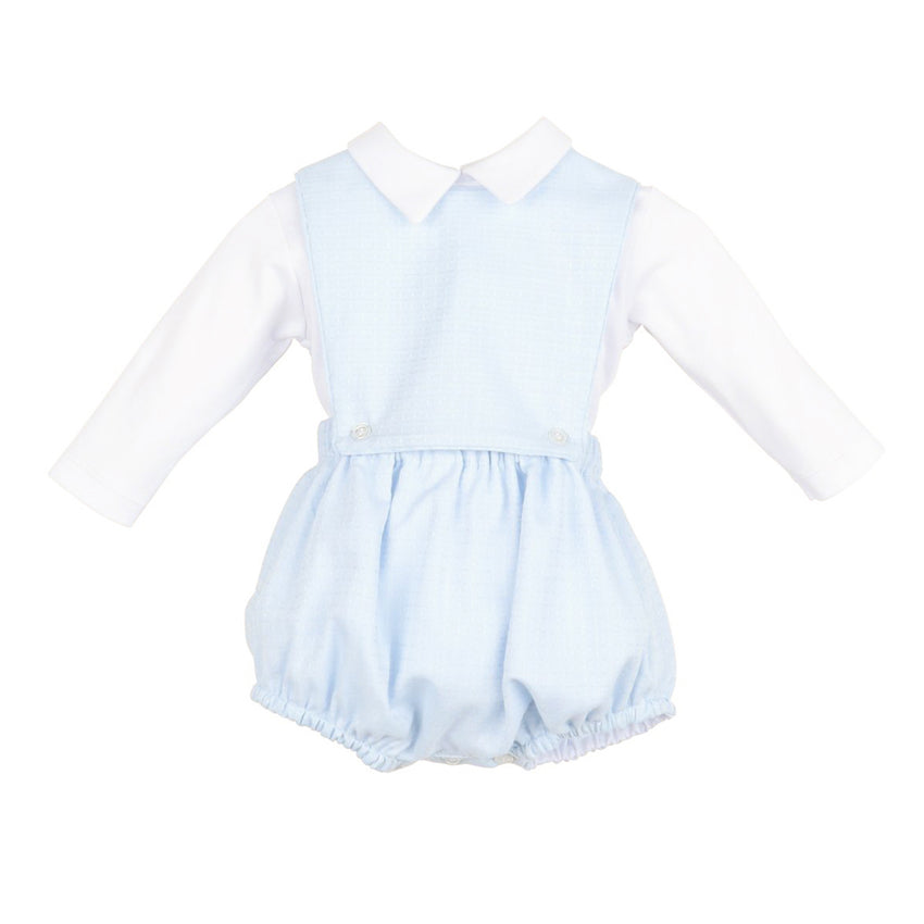 Candyland Boy's Blue Overall Set