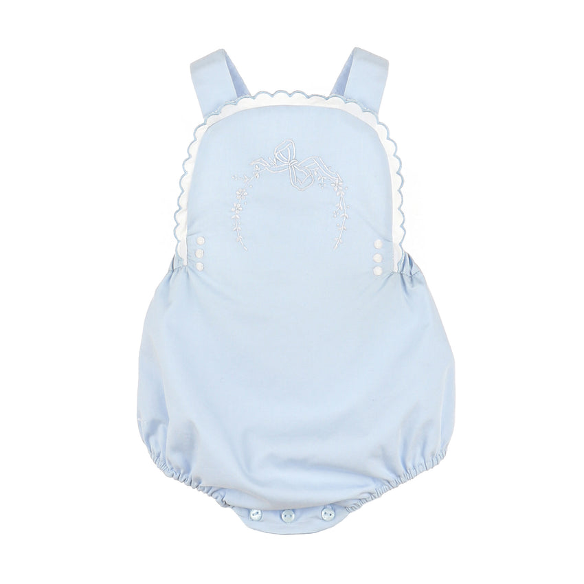 Scallop Wedgewood Blue Sunsuit